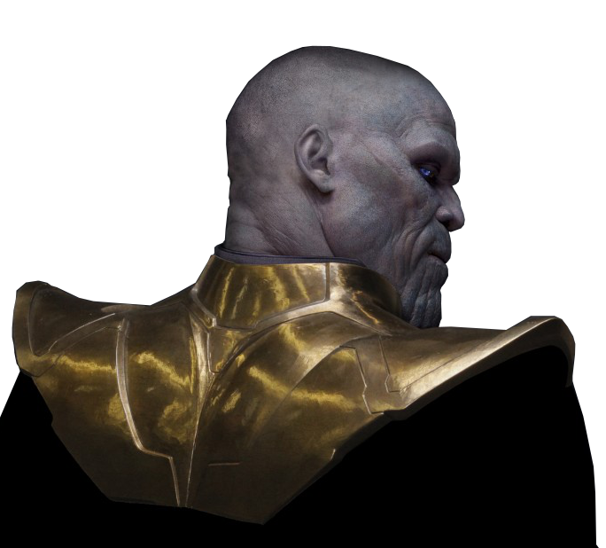 Universe Sculpture Cinematic 4K Thanos Resolution Marvel PNG Image