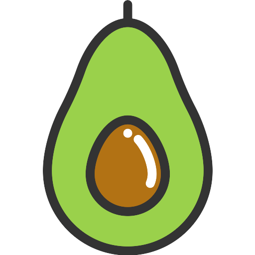 Vector Avocado Free Transparent Image HQ PNG Image