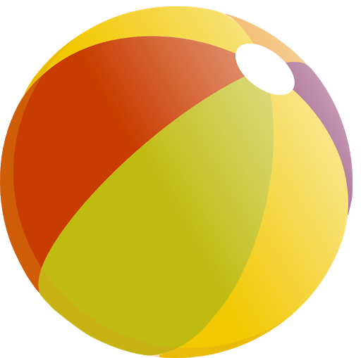 Ball Beach Colorful PNG Free Photo PNG Image