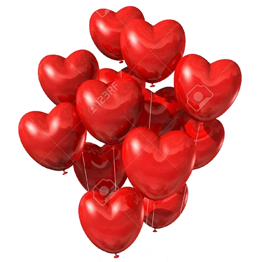 Heart Balloon Free Clipart HD PNG Image