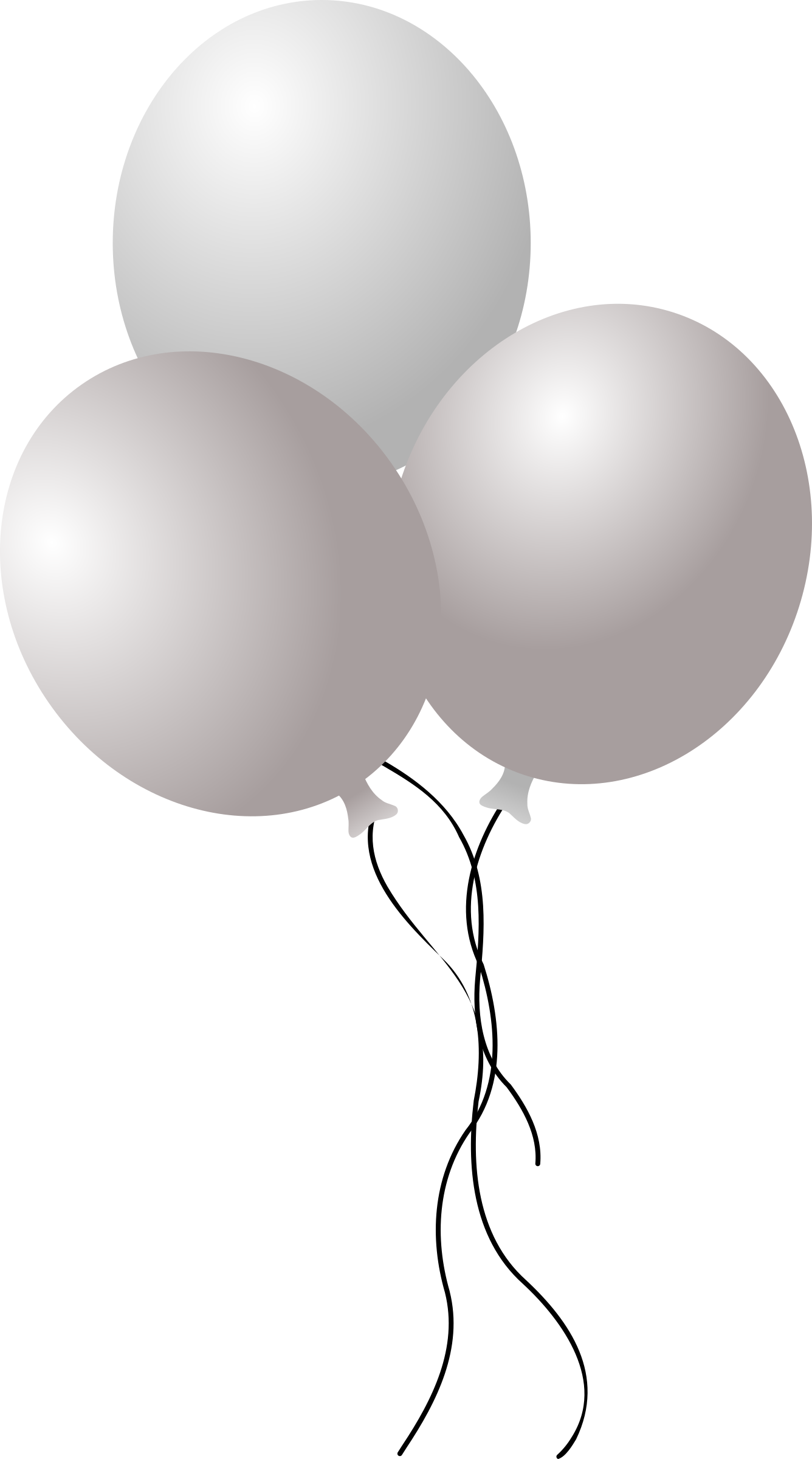 White Vector Balloon Free Photo PNG Image