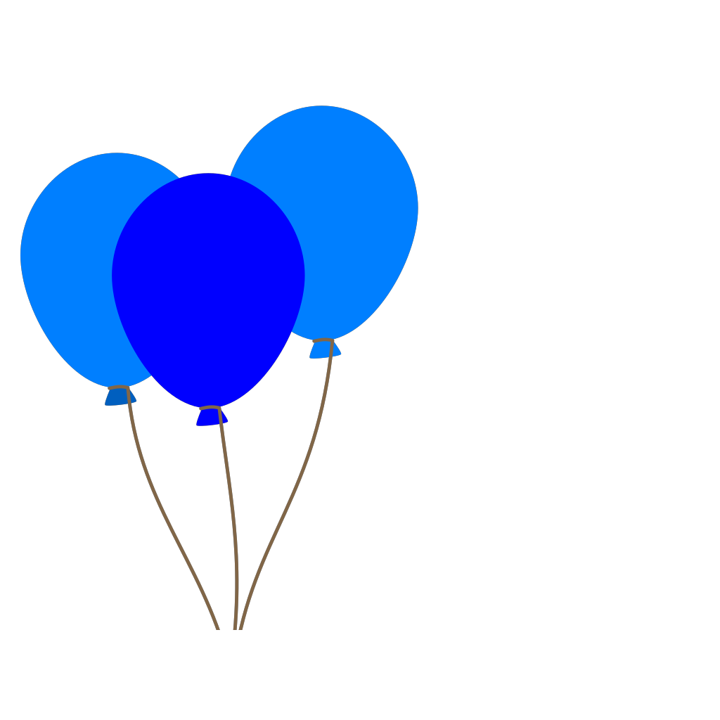 Blue Balloon Download HD PNG Image