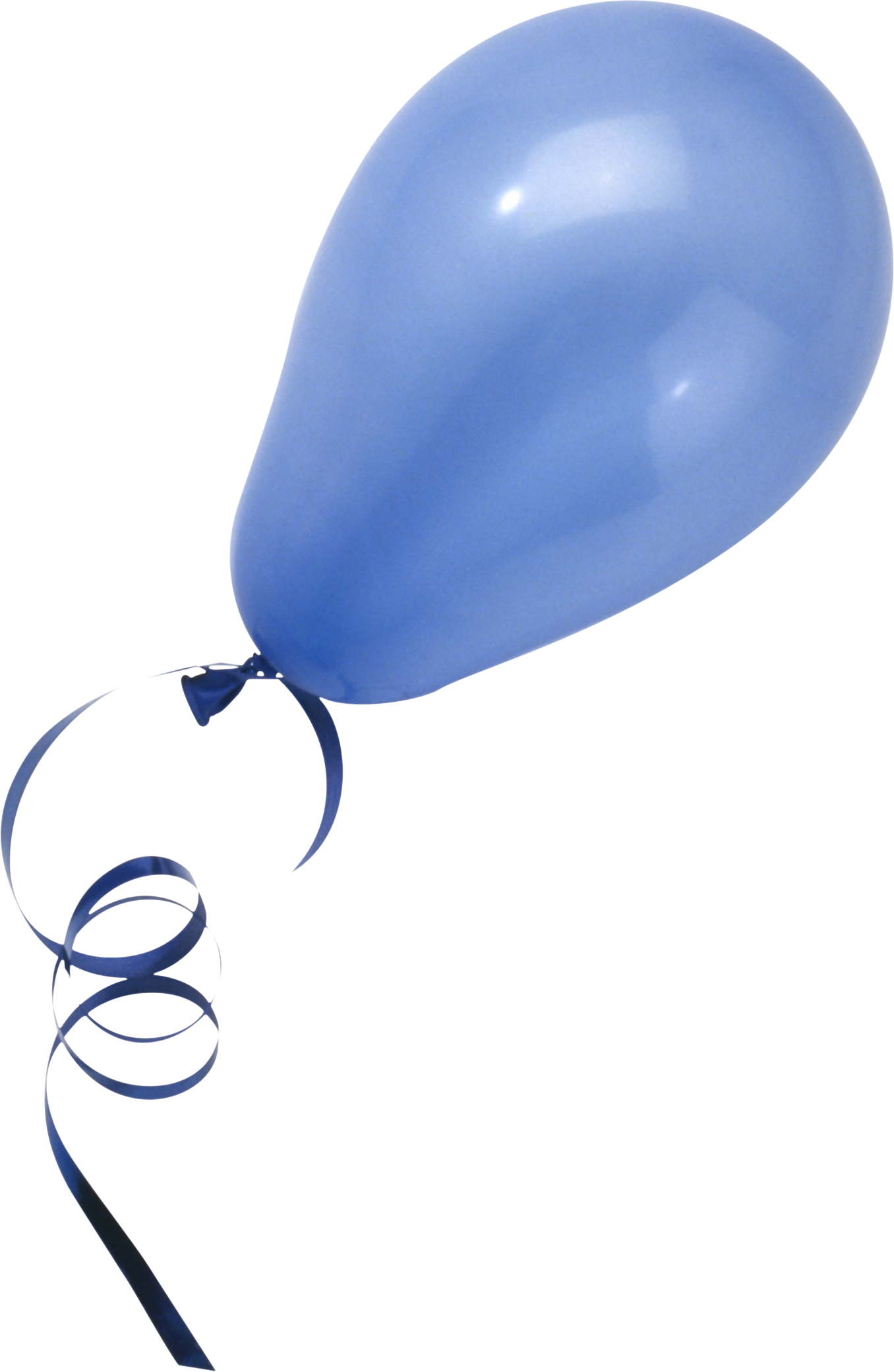 Blue Party Balloon Free Clipart HD PNG Image