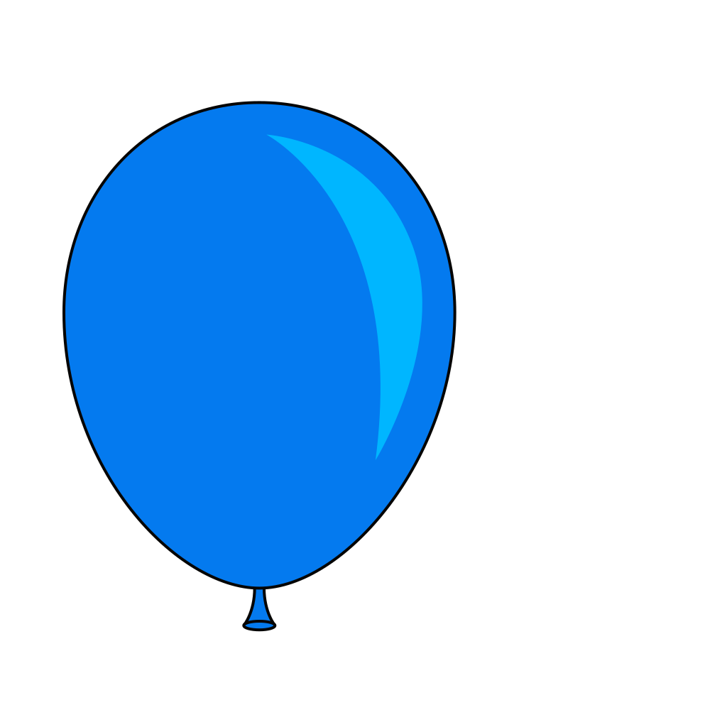 Blue Balloon Vector Free Transparent Image HD PNG Image