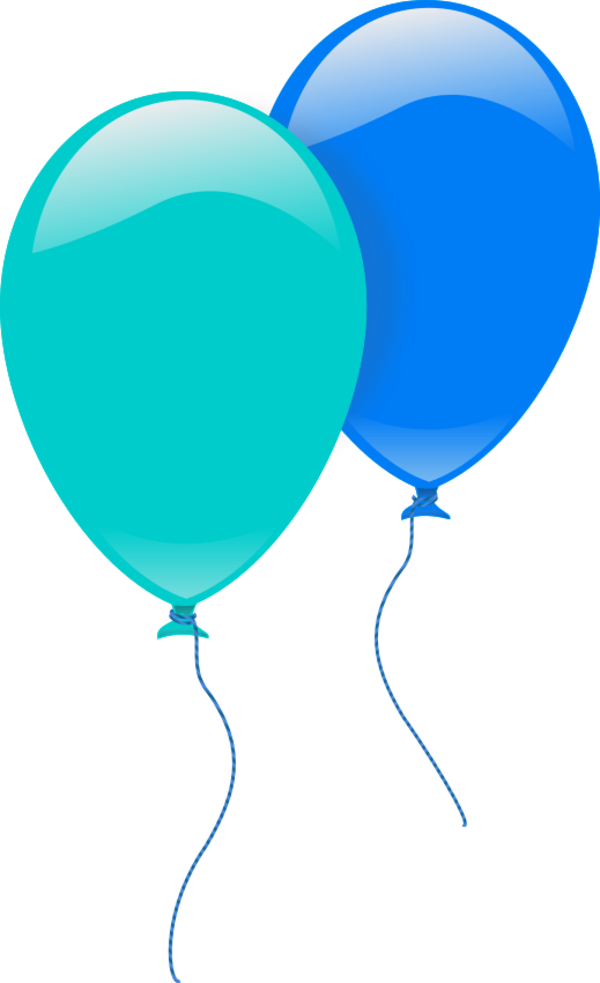 Blue Balloon Vector HD Image Free PNG Image