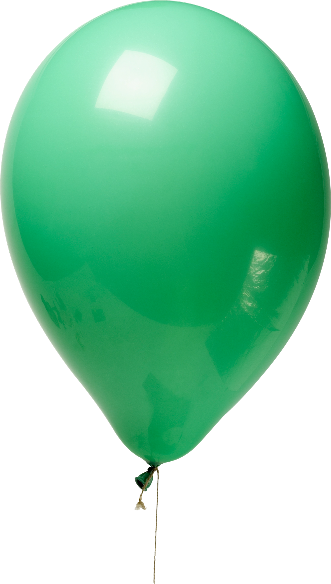 Balloon Green Glossy Free Clipart HD PNG Image