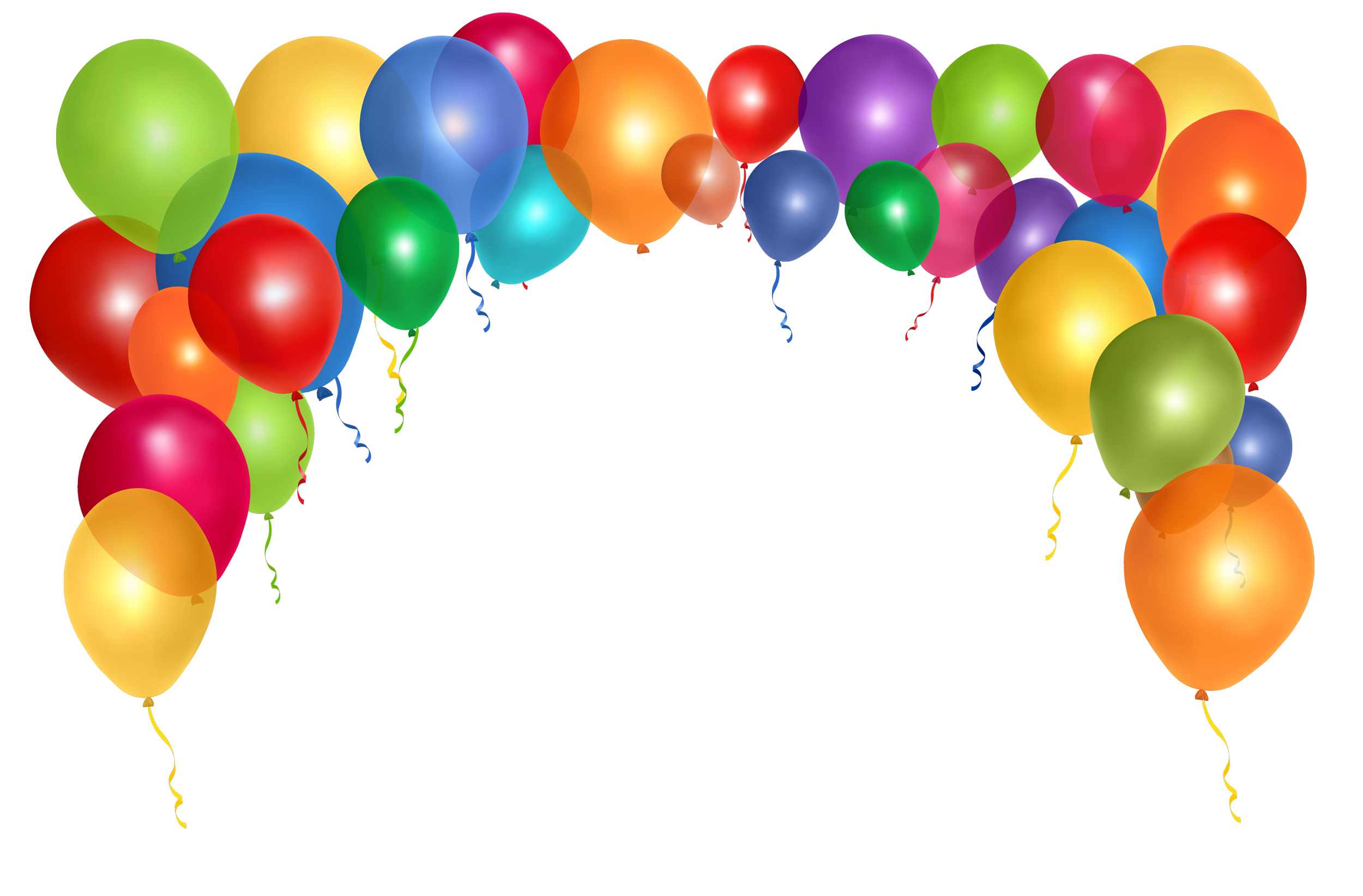Of Balloons Colorful Bunch PNG Download Free PNG Image