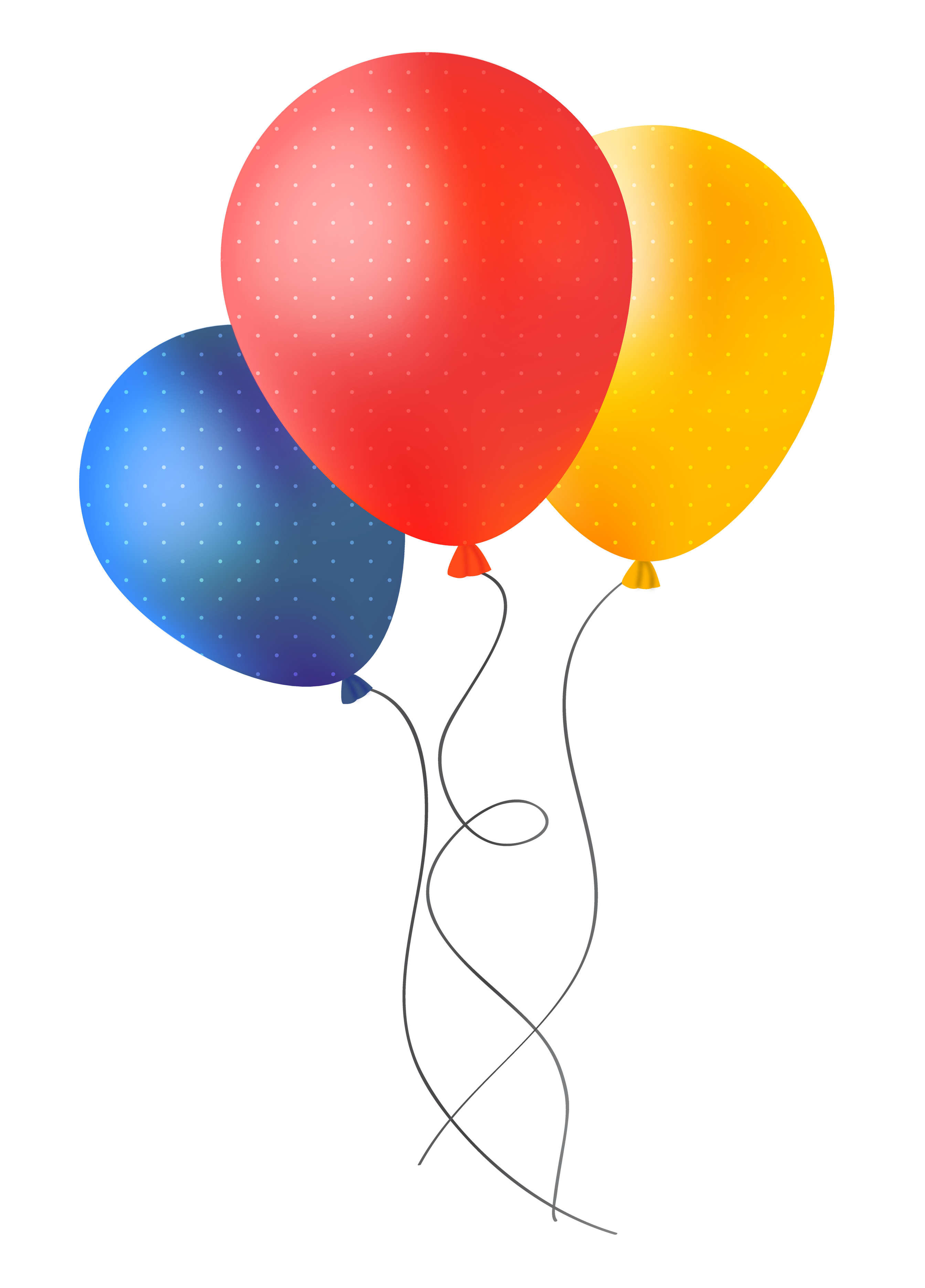 Of Balloons Colorful Bunch Download HD PNG Image