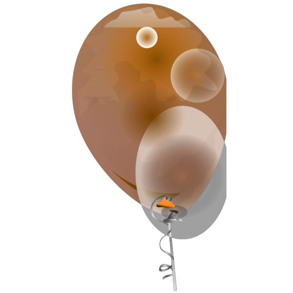 Golden Balloon Brown Free Download PNG HD PNG Image