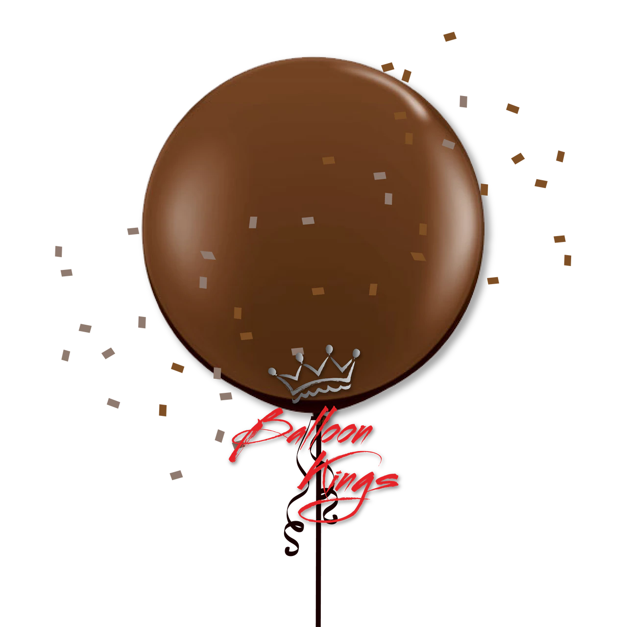 Brown Balloon Chocolate HD Image Free PNG Image