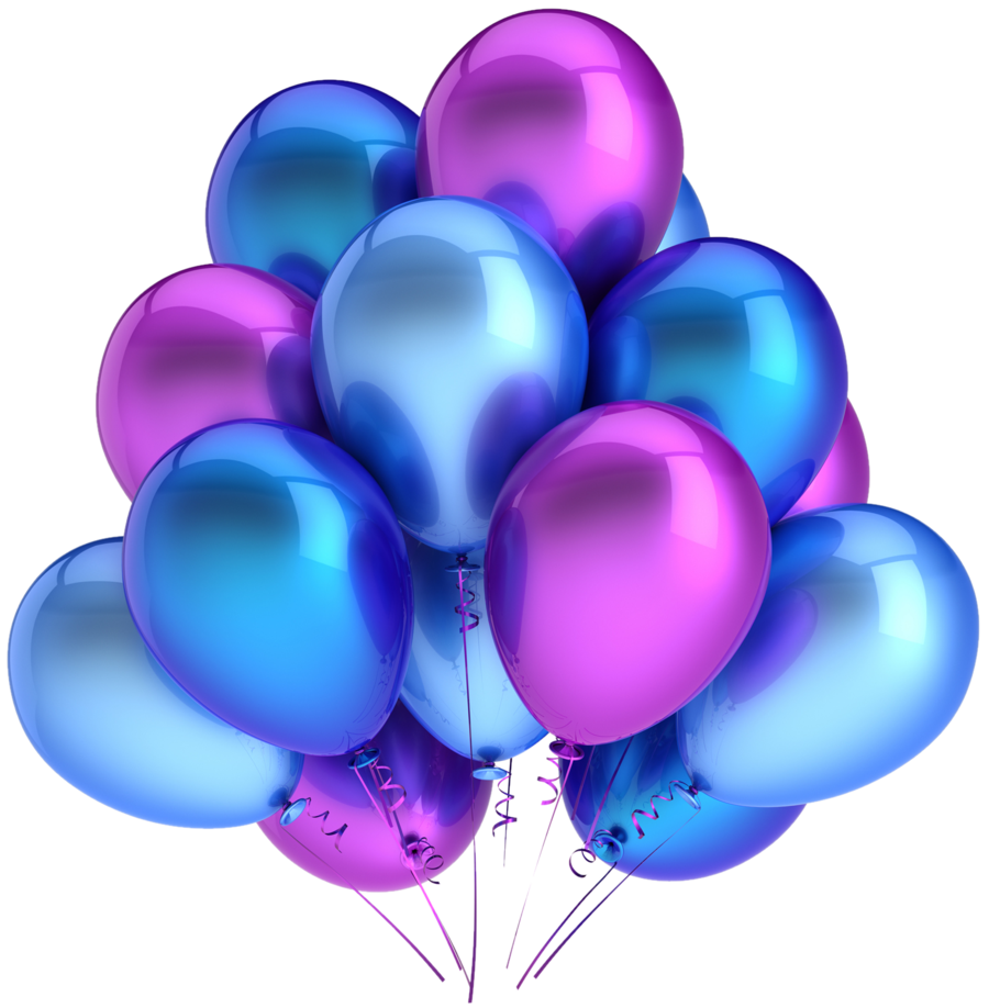 Balloons Clipart PNG Image