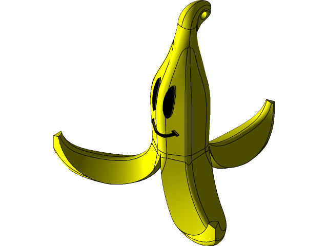 Banana Peel Emoji Free Photo PNG Image