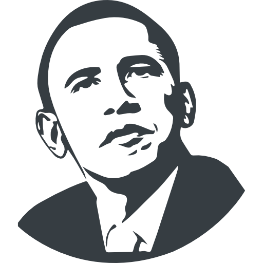 Barack Circle Obama Free Clipart HQ PNG Image