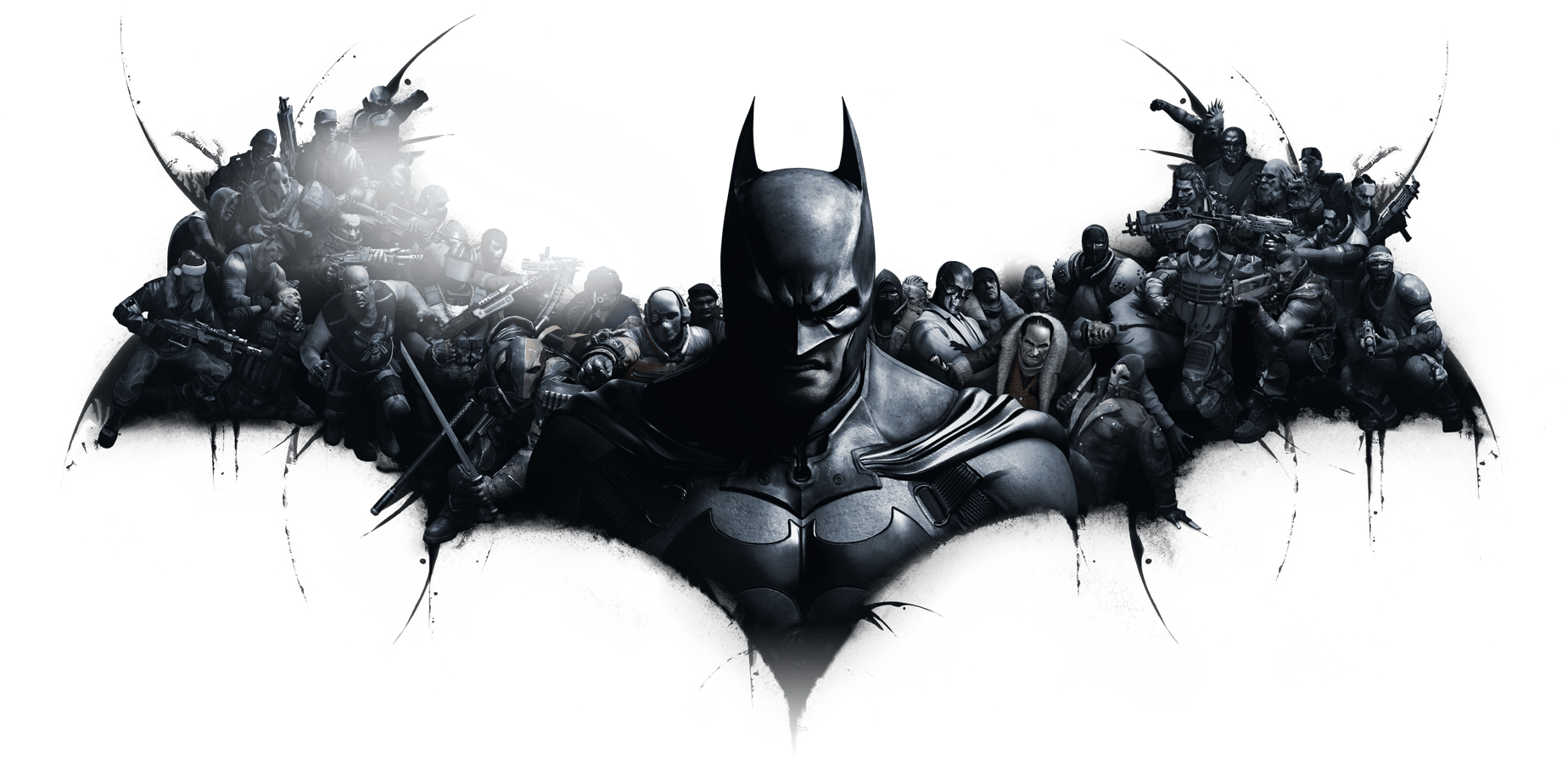 Origins Arkham Batman Wallpaper Character Fictional Desktop PNG Image