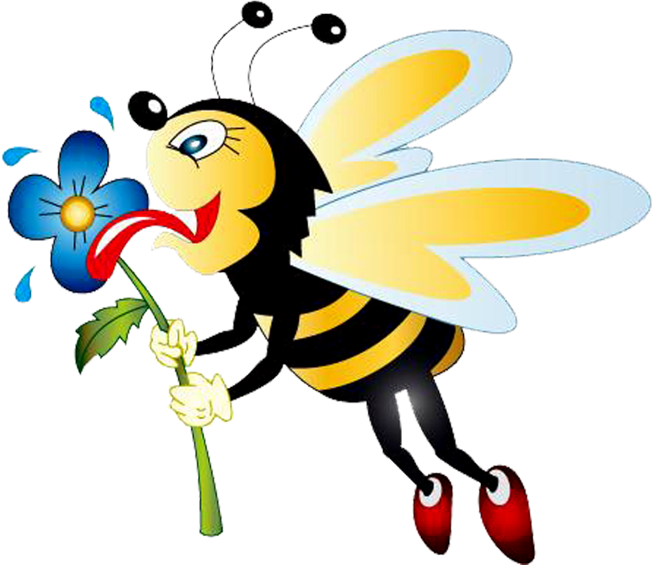 Honey Flying Vector Bee PNG Download Free PNG Image