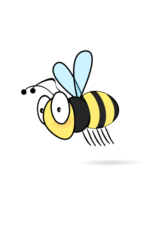 Honey Flying Vector Bee HD Image Free PNG Image