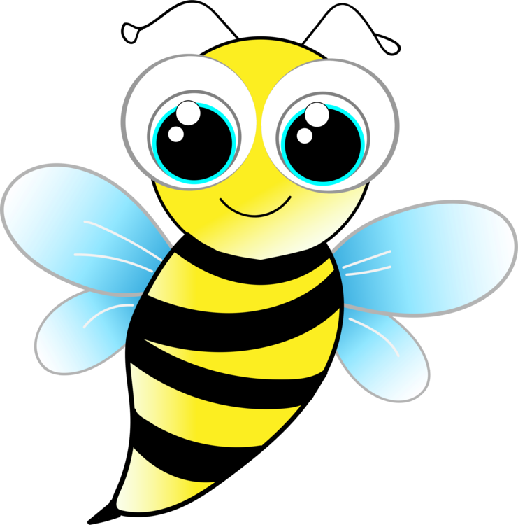 Honey Vector Yellow Bee HD Image Free PNG Image