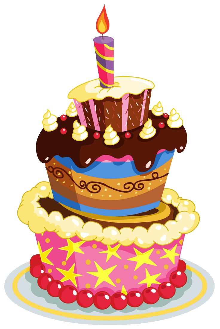 Birthday Cake Picture PNG Image