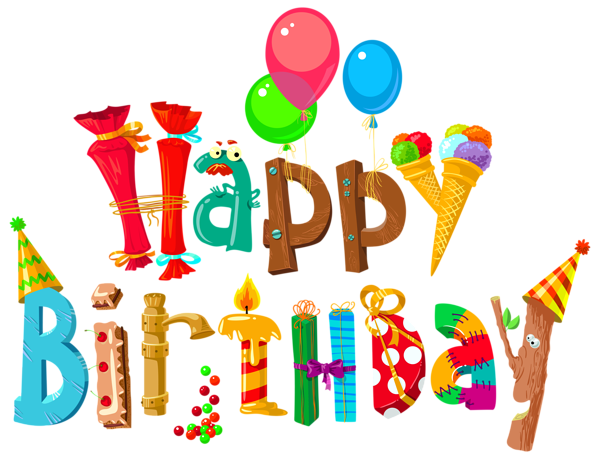 Vector Text Birthday PNG Download Free PNG Image