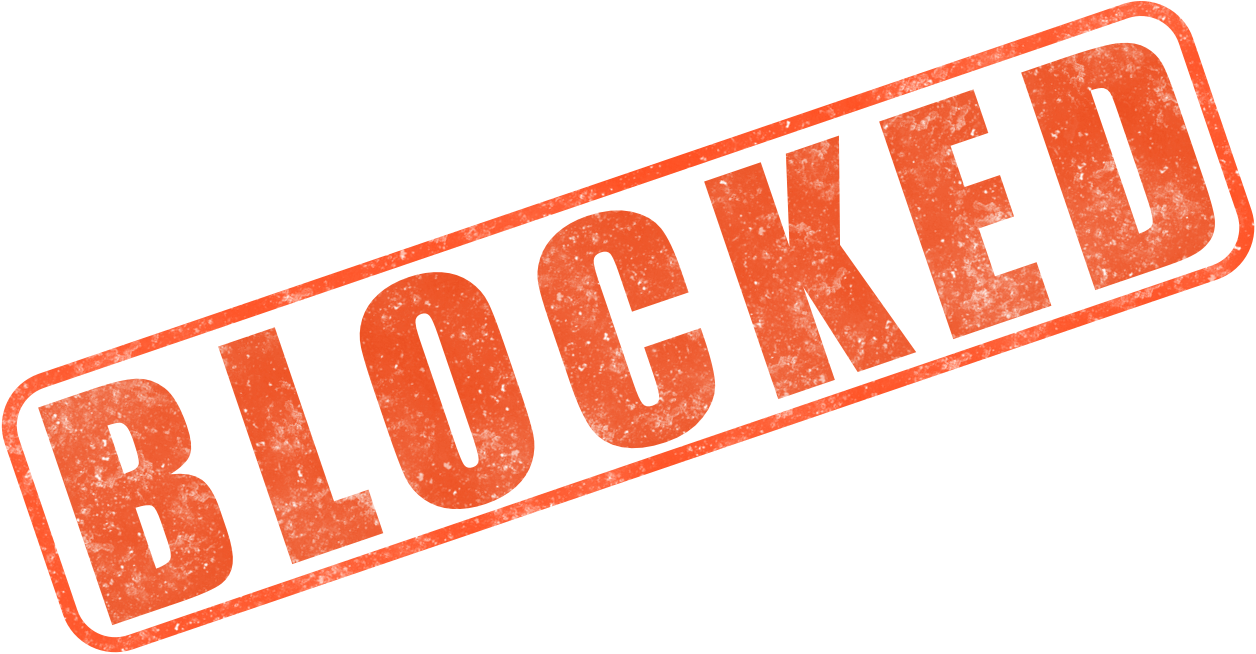 Blocked Png Clipart PNG Image