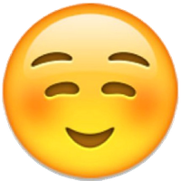 Download Blushing Emoji Free PNG photo images and clipart | FreePNGImg