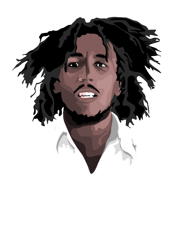 Bob Marley Transparent Background PNG Image