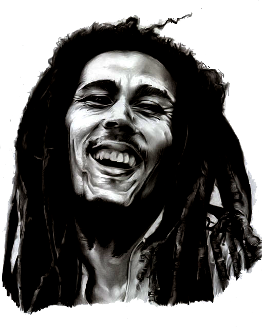 Bob Marley Clipart PNG Image