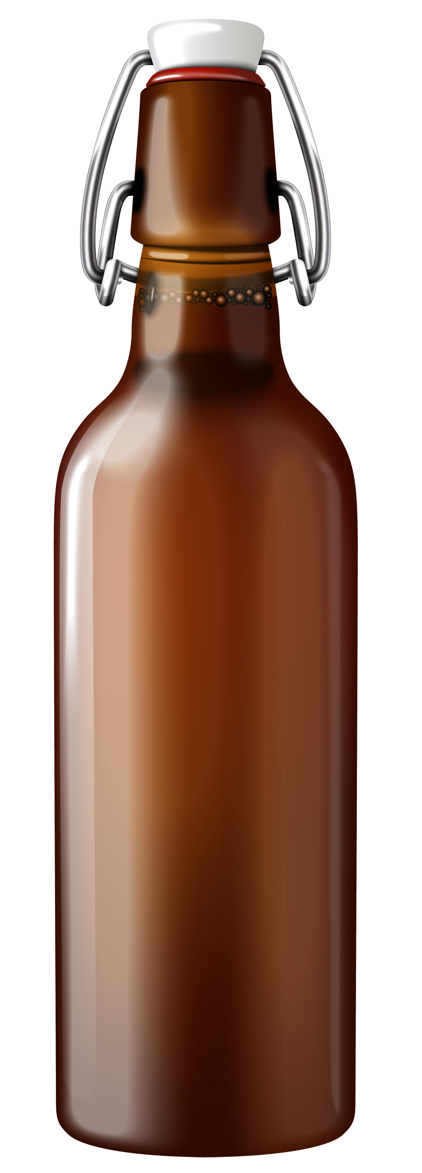 Brown Bottle Empty Glass PNG File HD PNG Image