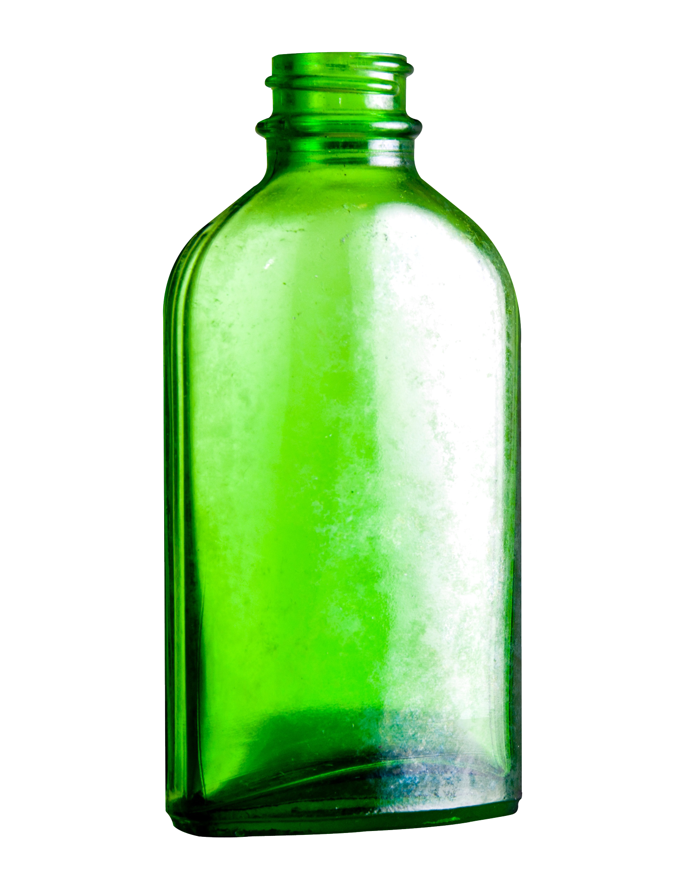Glass Green Bottle Free Transparent Image HQ PNG Image