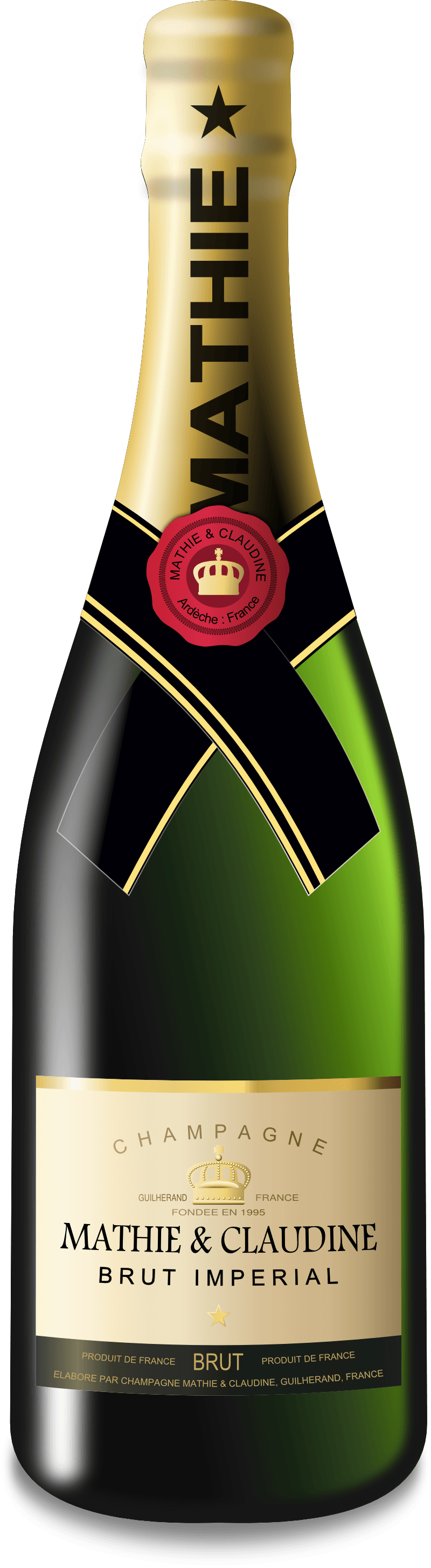 Champaign Bottle Png Image PNG Image