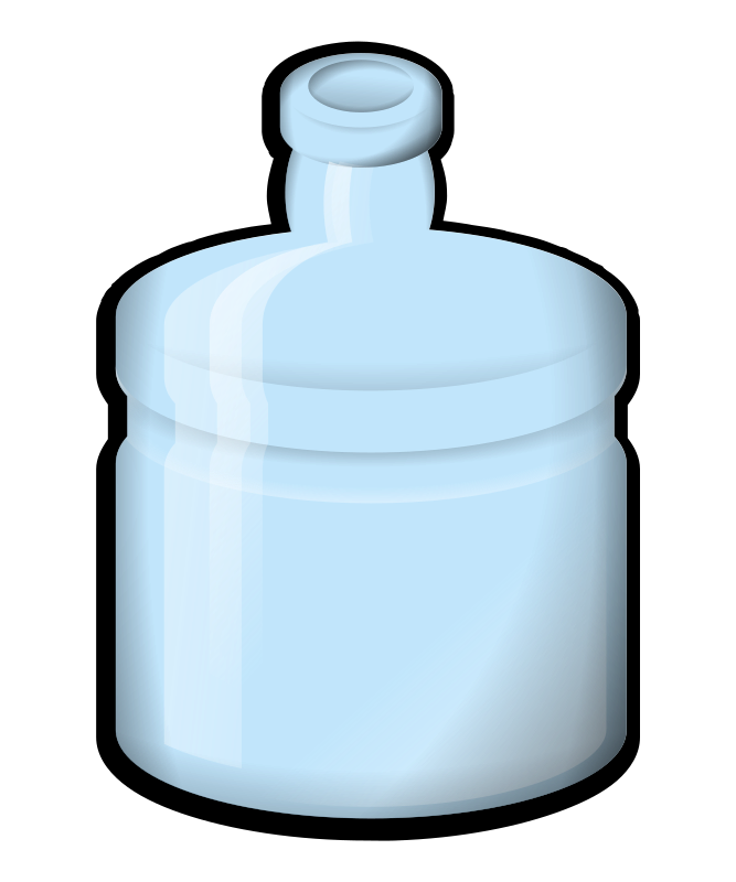 Cartoon Water Bottle Clip Art PNG Image
