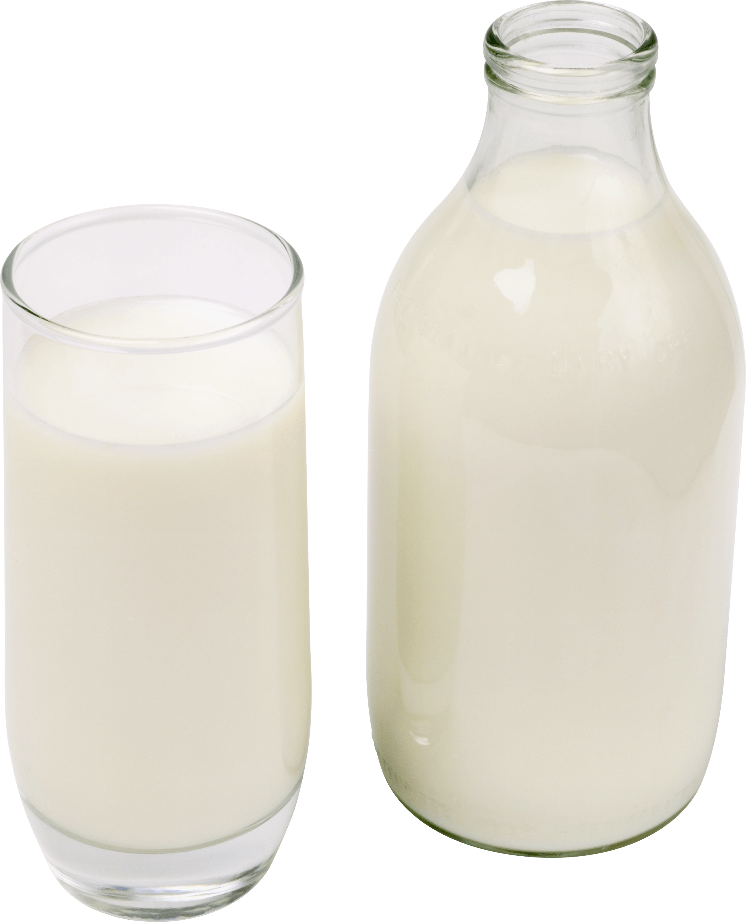 Milk Glass Bottle Png PNG Image