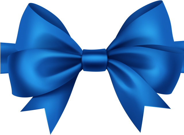 Blue Bow Download Free Image PNG Image