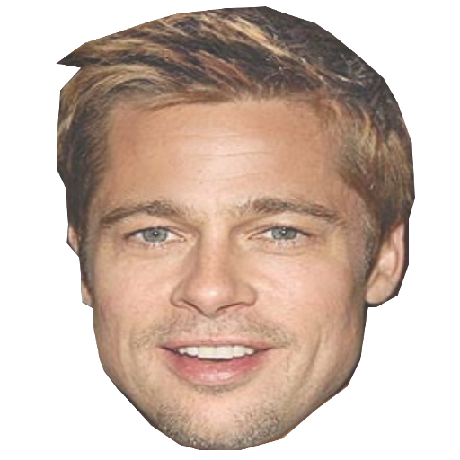 Brad Pitt Face PNG File HD PNG Image