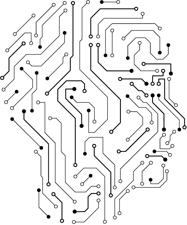 Head Art Brain Engineering Human Angle Line PNG Image