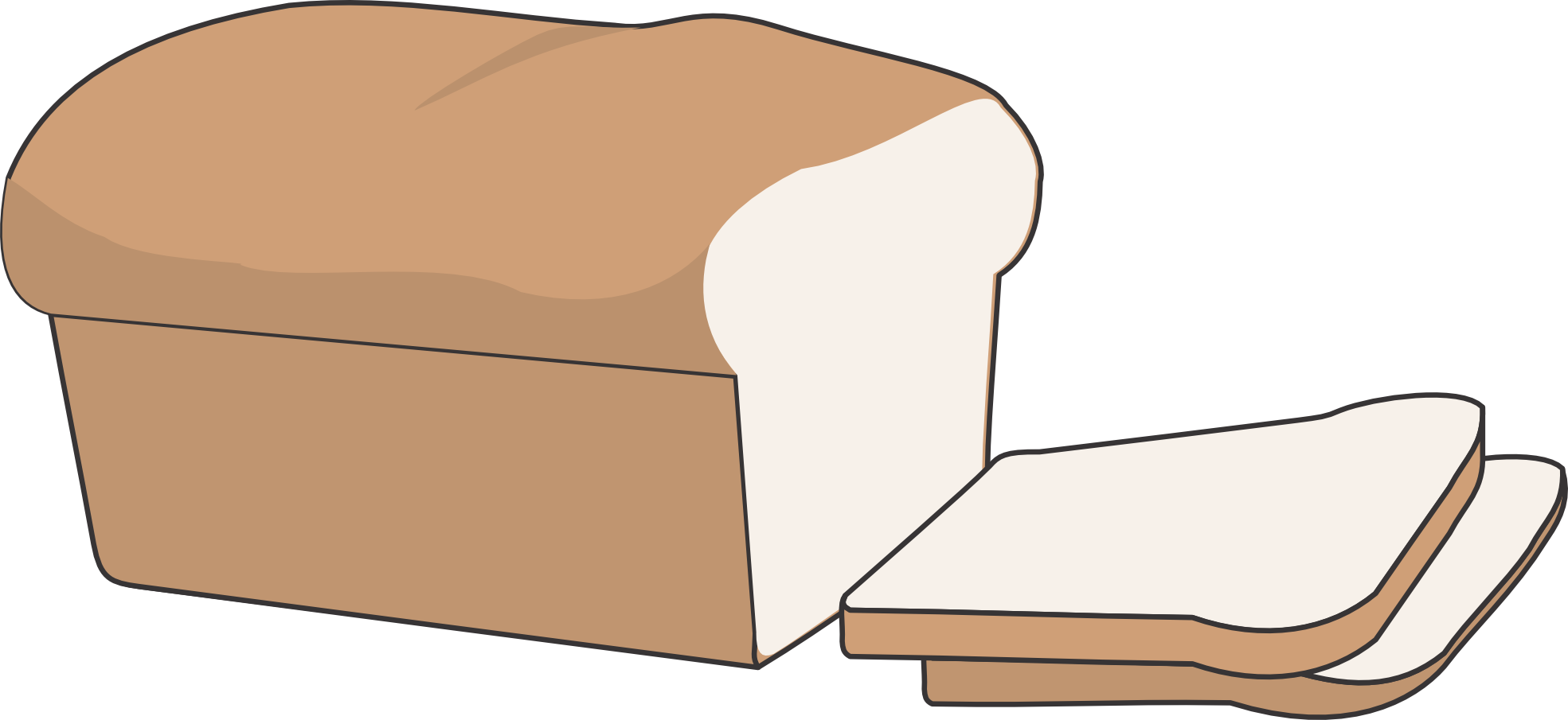 Loaf Vector Bread HQ Image Free PNG Image
