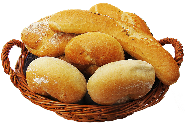 Basket Photos French Bread HQ Image Free PNG Image