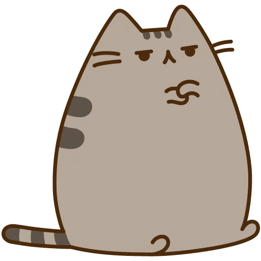 Mammal Sticker Pusheen Cat Download HQ PNG PNG Image