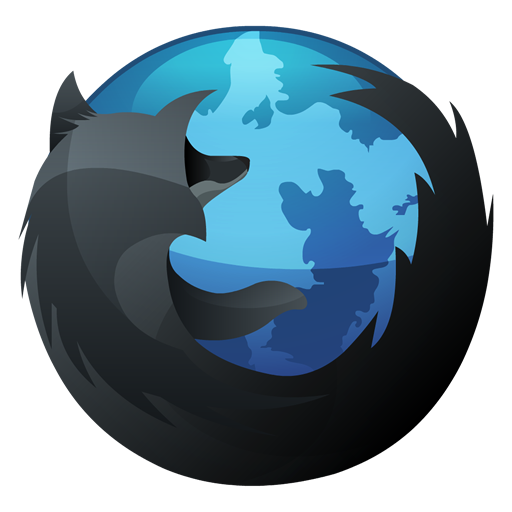 Firefox Black Browser HD Image Free PNG Image