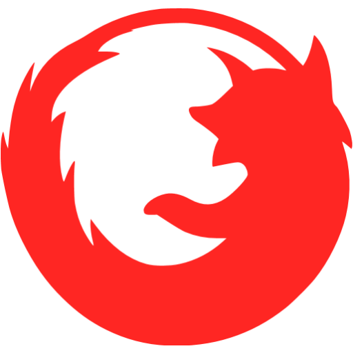 Firefox Red Browser PNG Download Free PNG Image
