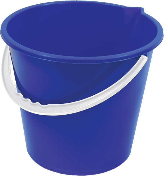 Plastic Blue Bucket Png Image Download PNG Image