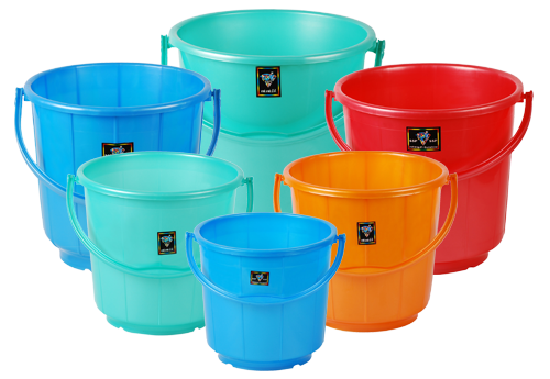 Plastic Bucket Transparent PNG Image