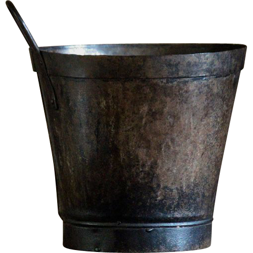Metal Bucket Transparent PNG Image