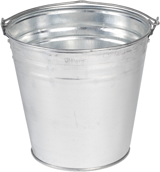 Metal Bucket File PNG Image