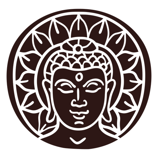 Vector Buddha Face PNG Download Free Transparent PNG Image