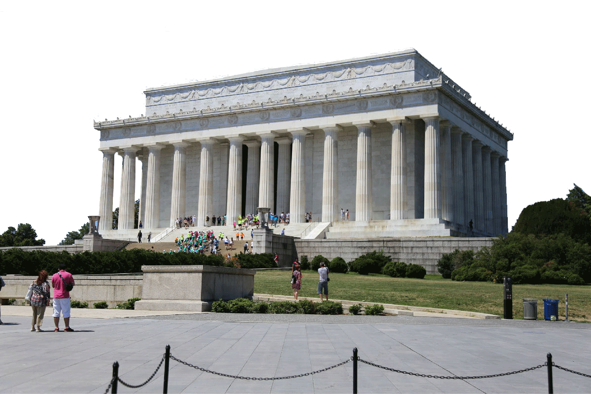 Building Lincoln Abraham Memorial Free Download PNG HD PNG Image