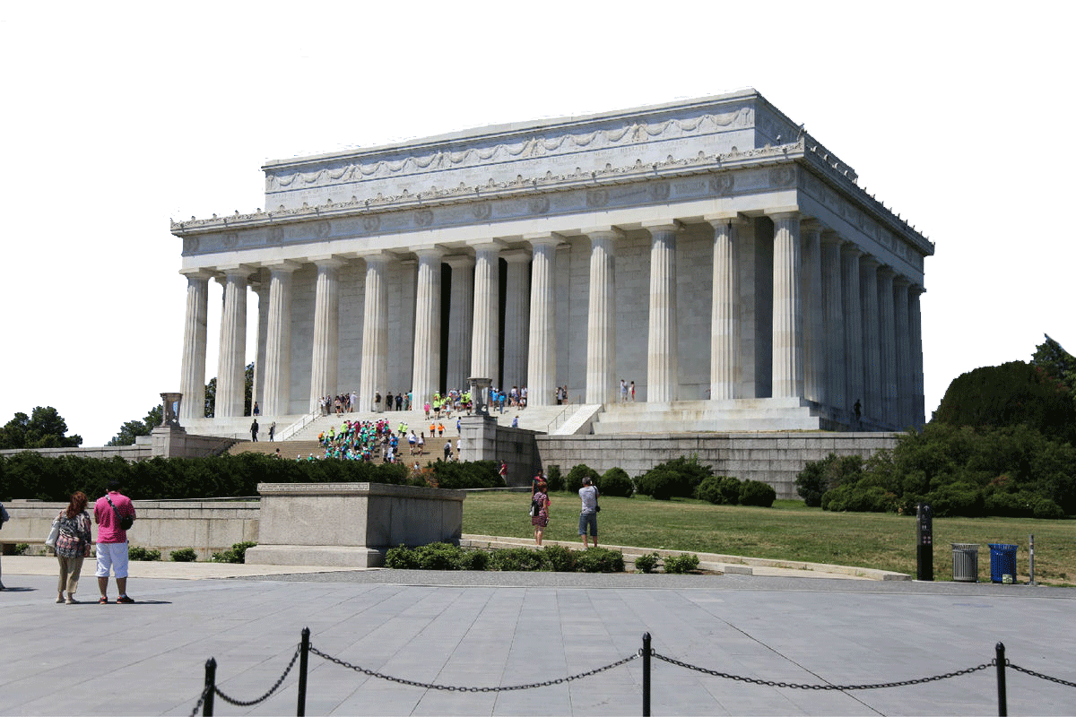 Download Building Lincoln Abraham Memorial Free Download PNG HD HQ PNG