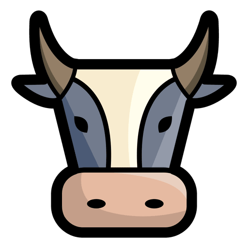 Vector Bull Face HQ Image Free PNG Image