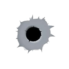 Bullet Shot Hole Png Image PNG Image