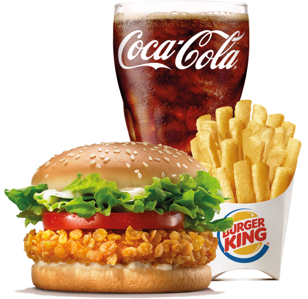King Burger Combo Download Free Image PNG Image